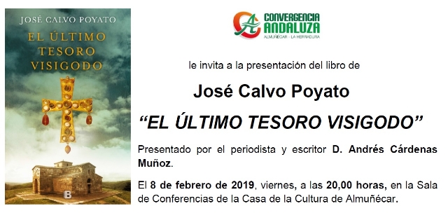El escritor Calvo Poyato, presenta en Almuñécar su última novela: 